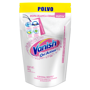 Prelavador Quitamanchas Polvo Crystal White 240 g