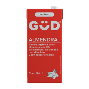 Gud Alimento Líquido Almendra Organica 1 L