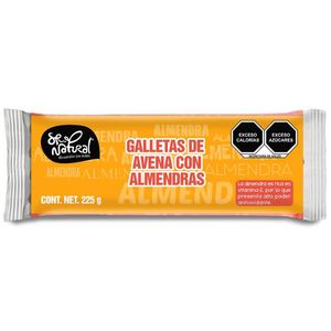 Sr Natural Galletas de Avena con Almendras 225 g