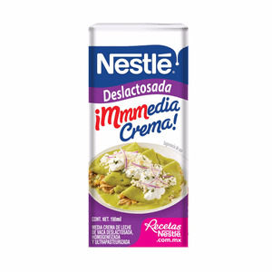 Nestle Media Crema Deslactosada Brick 190 g