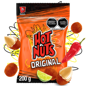 Cacahuates Hot Nuts Original 200 g