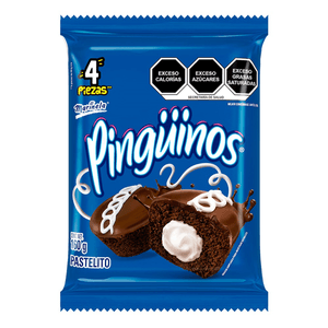 Marinela Pinguinos Multiempaque 4pz 160 g