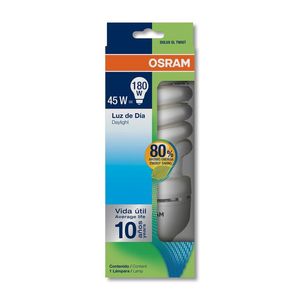 Foco Ahorrador Osram Luz Fría 45 W