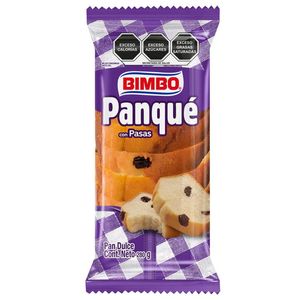 Bimbo Panque Pasas 285 g