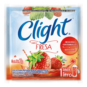 Clight Bebida en Polvo Sabor a Fresa 7 g