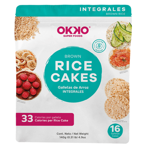 Okko Galletas de Arroz Integrales 140 g