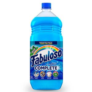 Palmolive Fabuloso Limpiador Líquido Multiusos Complete Menta Refrescante 1.7 L