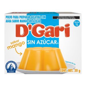 D'Gari Gelatina Light en Polvo Mango 20 g