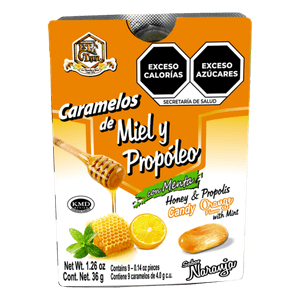 Antigripal Miel Y Propóleo Sabor Naranja 1 Pz