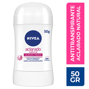 NIVEA Desodorante Aclarante Tono Natural en Barra 50 g