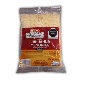 Queso Chihuahua Menonita Rallado 250 g