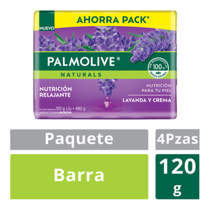 Jabón Multipack Lavanda Y Crema 4 Pz