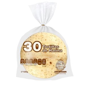 del Barrio Tortilla de Harina de Trigo 630 g