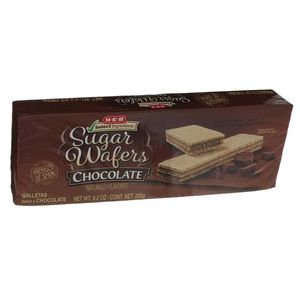 HEB Galletas Sugar Wafers Chocolate 260 g