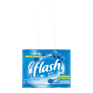 Flash Pastilla Sanitara Gancho Brisa Marina 72 g