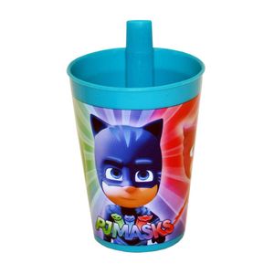 Vaso con Popote Pj Mask 1 Pz