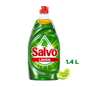 Salvo Lavatrastes Líquido Limón 1.4 L