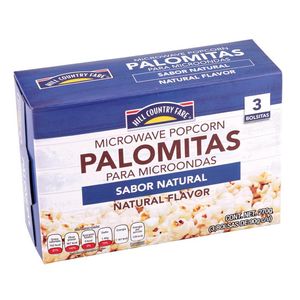 HCF Palomitas Sabor Natural 1 pz