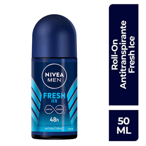 NIVEA MEN Desodorante Sin Alcohol Fresh Ice Roll On 50 ml