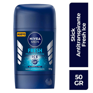 NIVEA MEN Antitranspirante Fresh Ice en Barra 50 g