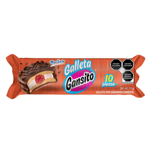 Marinela Galleta Sándwich Gansito 215 g