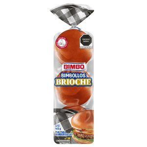 Pan Para Hamburguesa Bimbollos Brioche 465 g