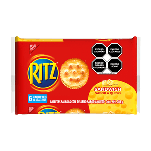 Nabisco Galletas Sandwish Rtiz Sabor Queso 204 g