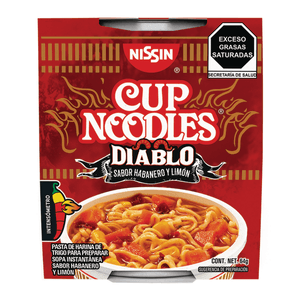 Nissin Sopa Cup Noodels Intensa Diablo 64 g