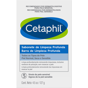 Cetaphil Jabón en Barra de Limpieza Profunda 127 g