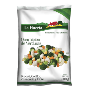 Vegetales Congelados Mezcla Guarnición de Verdura 500 g