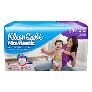 Pañales Movilastic Jmbo 40 Pz