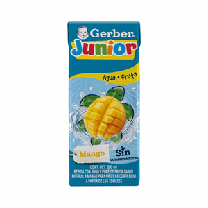 Bebida Hidratante Junior Splasher Etapa 4 Mango 200 Ml