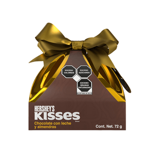 Chocolate con Leche Kisses Almendras Gifting Box 72 g