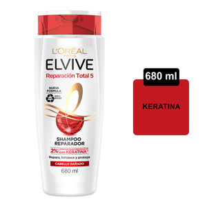 Loreal Elvive Reparación Total 5 Shampoo 680 ml