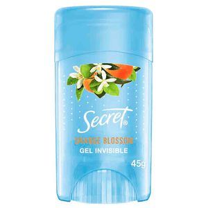 Secret Gel Invisible Antitranspirante Orange Blossom 45 g