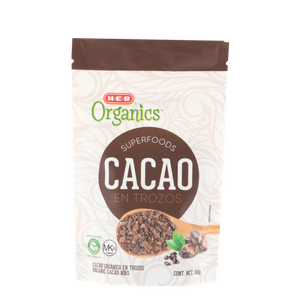 HEB Organics Cacao en Trozos Superfood 100 g