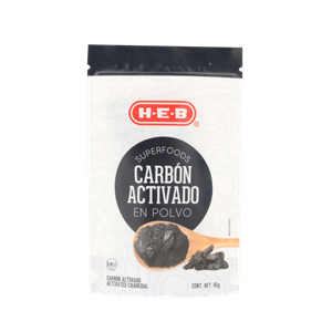 HEB Organics Carbón Activado 60 g