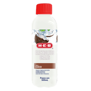 HEB Electrolitos Orales Sabor Coco 500 ml