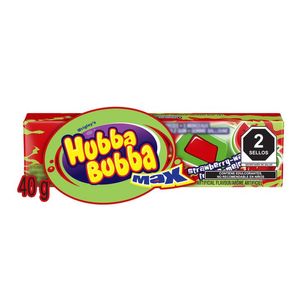 Hubba Bubba Max Chicles Sabor Fresa Sandía 40 g con 5 pz