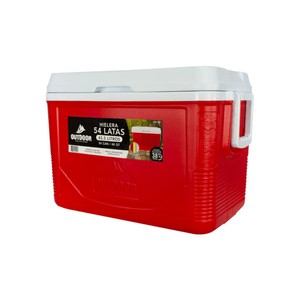 Hielera Outdoor Solutions 48 Qts Roja 45.5 L