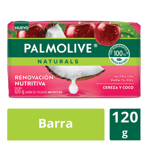 Palmolive Jabón en Barra Cereza Y Coco 120 g