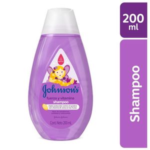 JOHNSON’S Shampoo fuerza y vitamina 200 ml