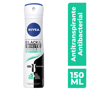 NIVEA Desodorante Antimanchas Black & White Fresh 150 ml