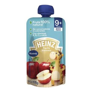 Heinz Papilla Para Bebés Manzana Pounch 170 g