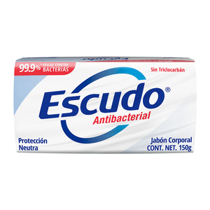 Escudo Jabón en Barra Antibacterial Blanco 150 g