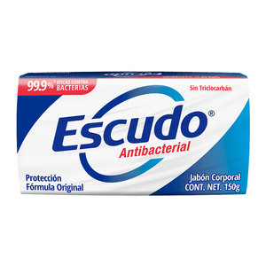 Escudo Jabón en Barra Antibacterial Azul 150 g