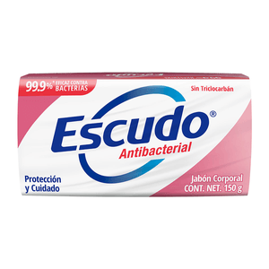 Escudo Jabón en Barra Antibacterial Rosa 150 g