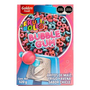 Golden Foods Cereal Fruti Rolls Bubble Gum 520 g