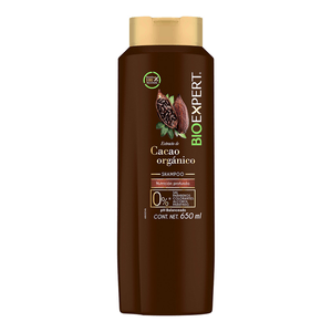 Shampoo Extracto de Cacao Orgánico 650 Ml