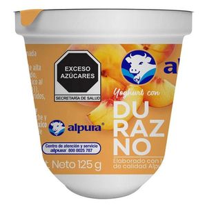 Alpura Yogurt Batido Durazno 125 g